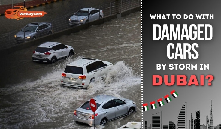 What to Do With Damaged Cars By Storm in Dubai?